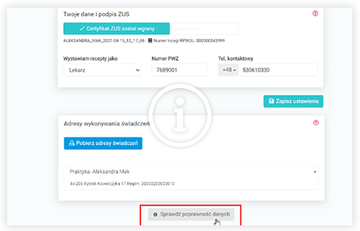 e-Skierowanie - ustawienia elektronicznych skierowań