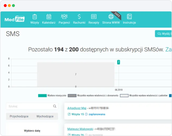 Kontaktuj się ze swoimi pacjentami
