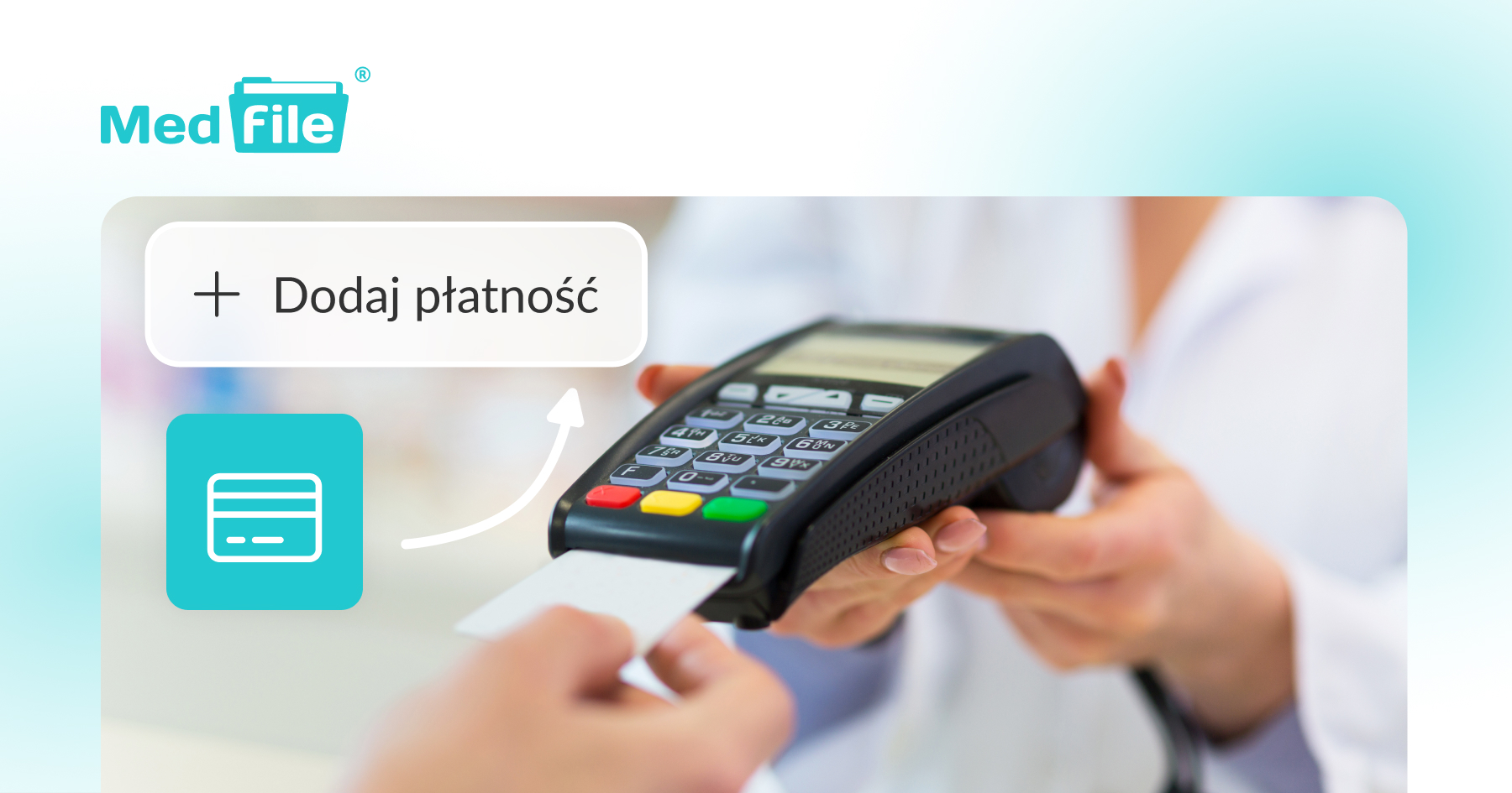 Zintegruj terminal płatniczy z Twoim kontem w Medfile!