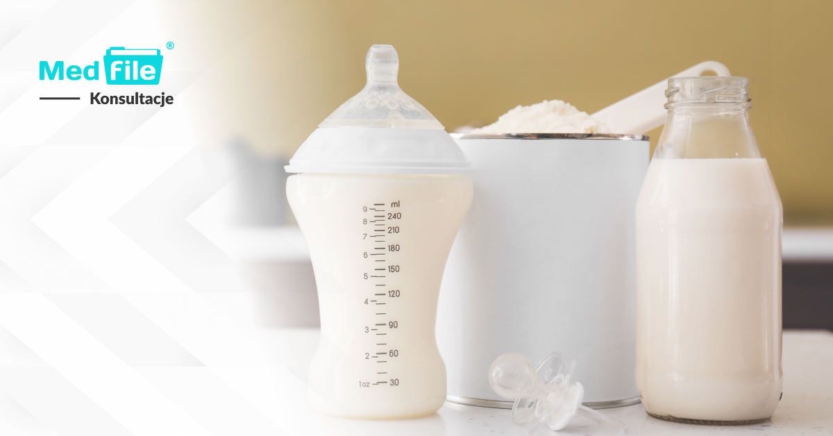 Jak wybrać odpowiednie mleko modyfikowane dla niemowląt? Wskazania żywieniowe