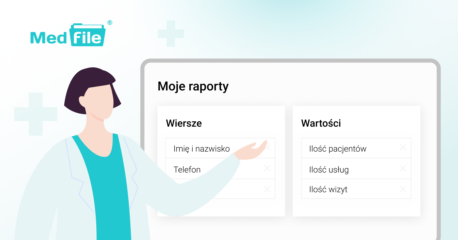 „Moje raporty” w Medfile – Twoje dane, Twoje zasady!