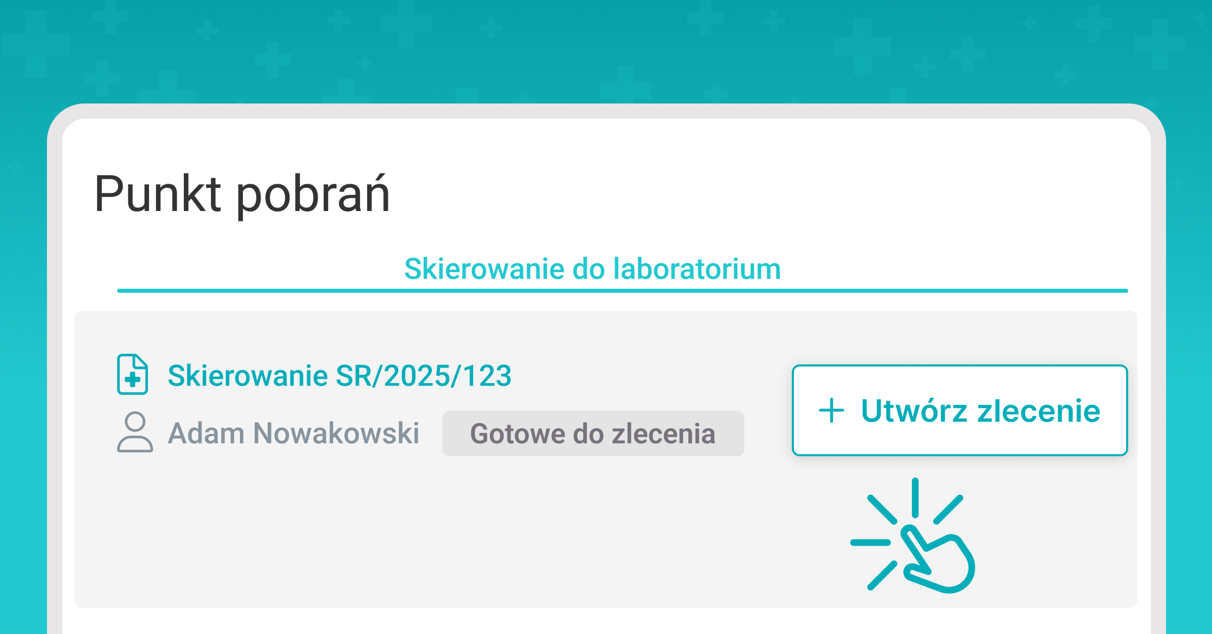 Punkt pobrań - skierowania do laboratorium 