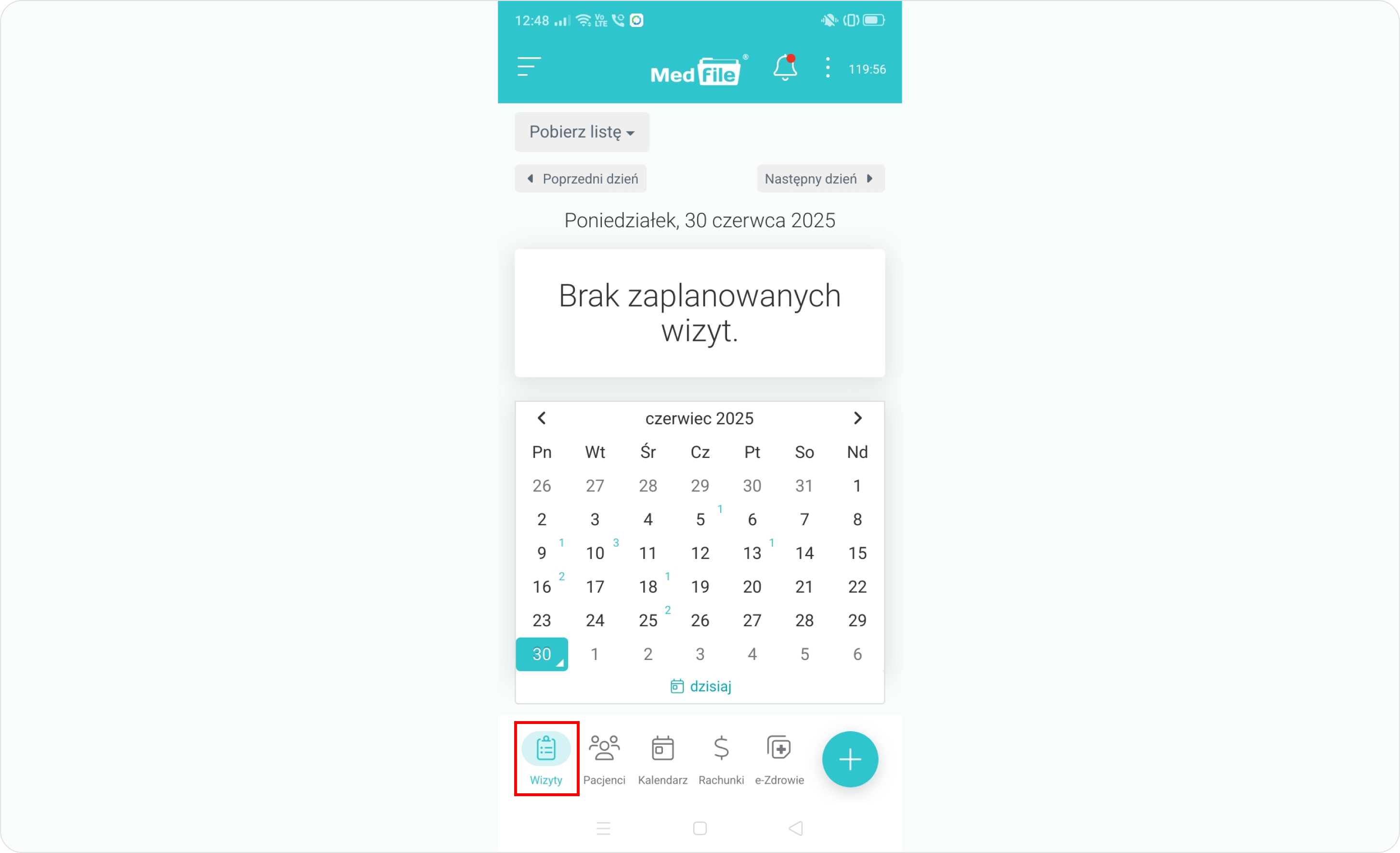 Zobacz aplikację Medfile PWA od wewnątrz 